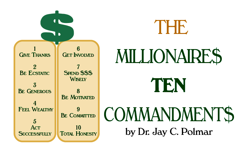 millionaires commandments